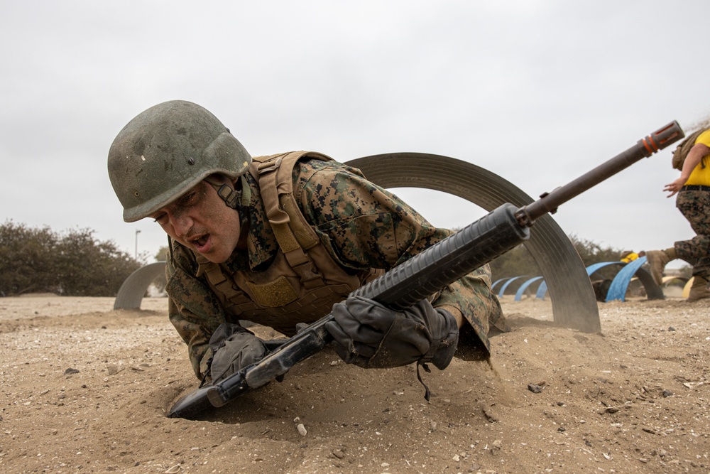 Echo Company Bayonet Assault Course and Pugil Sticks