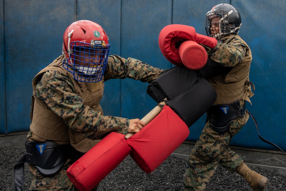 Echo Company Bayonet Assault Course and Pugil Sticks
