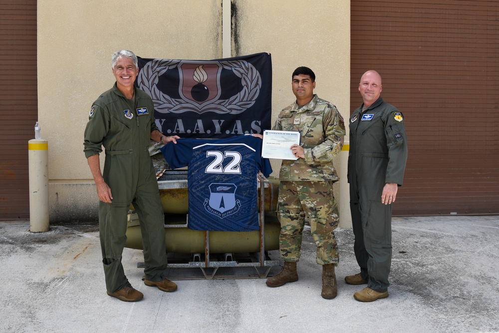 Linebacker of the Week: Senior Airman Lionardo Sanchez