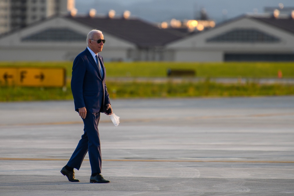 President Biden departs Japan