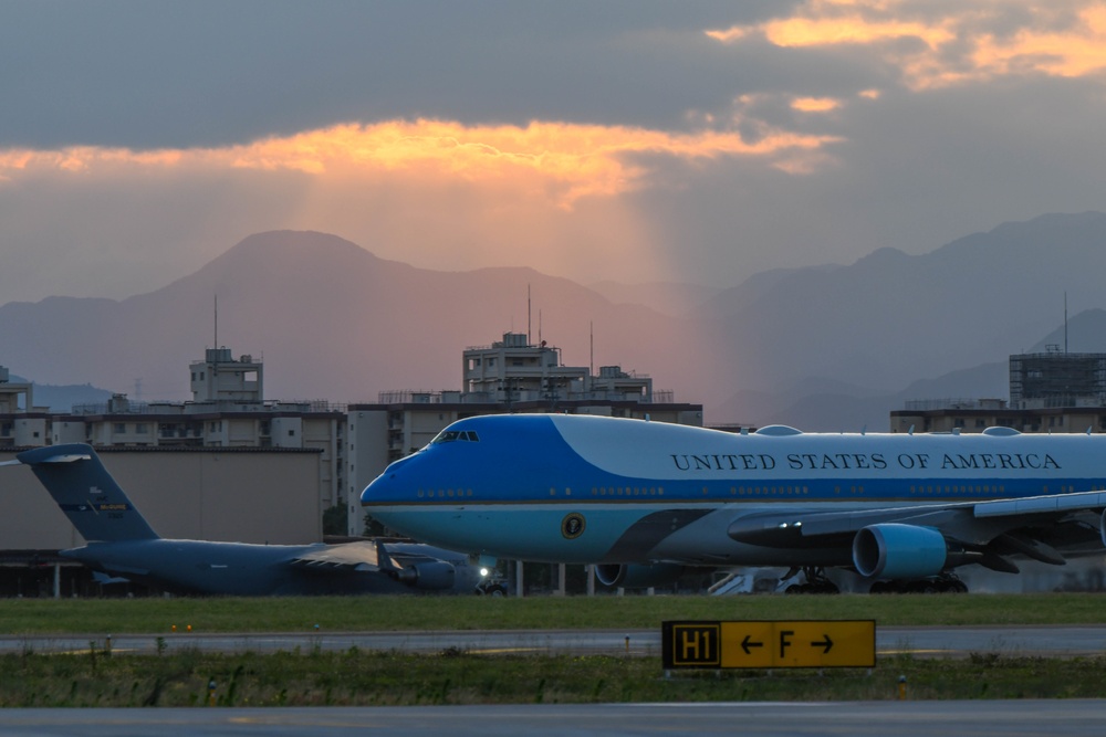 President Biden departs Japan