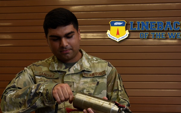 Linebacker of the Week: Senior Airman Lionardo Sanchez