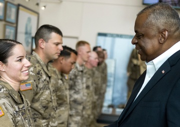 Secretary Austin Visits Fort Carson, Colo.