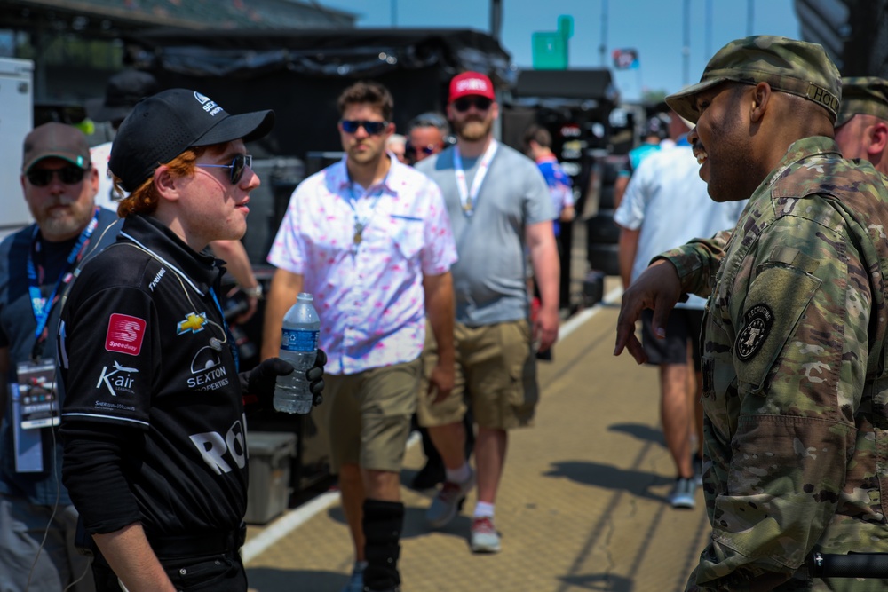 Armed Forces Weekend --- Indianapolis 500 Qualifications