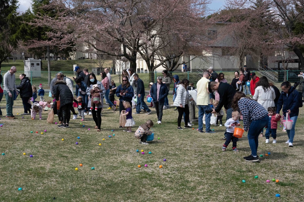 Misawa Air Base Chapel’s Easter Egg Hunt