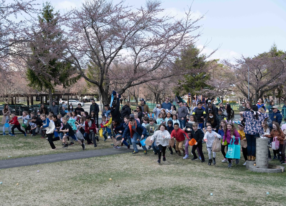 Misawa Air Base Chapel’s Easter Egg Hunt