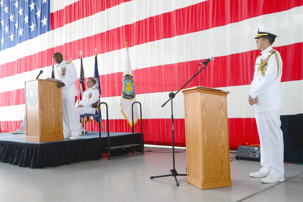 CNRSW Holds Change of Command