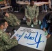 USS Makin Island (LHD 8),USS Anchorage (LPD 23) Connect with Local High School