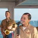 1st Marine Division Band performs during LA Fleet Week