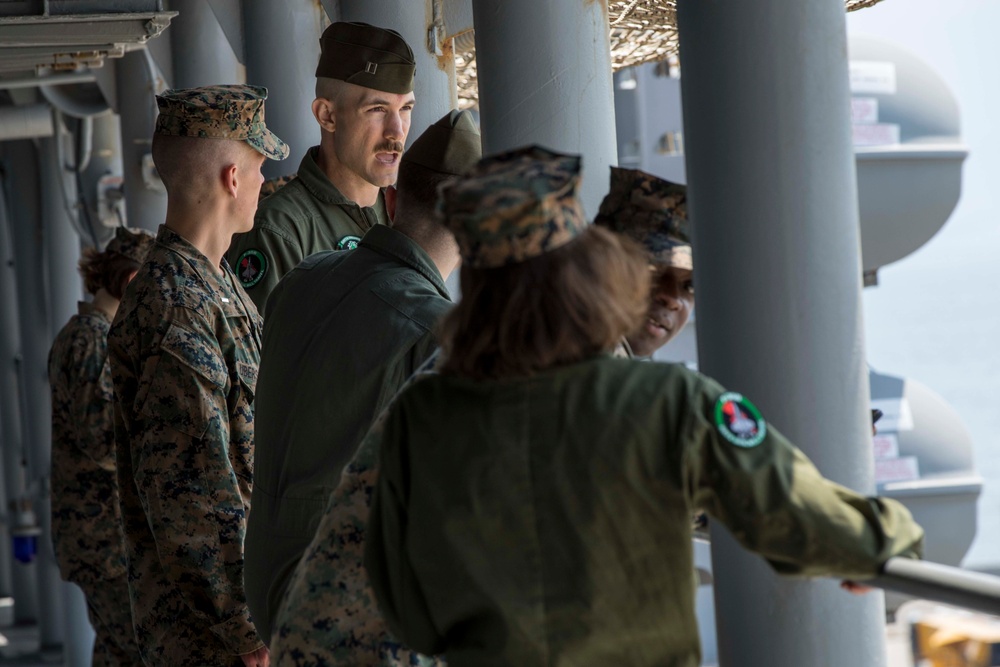 Marines Depart MCAS Iwakuni Aboard USS Tripoli