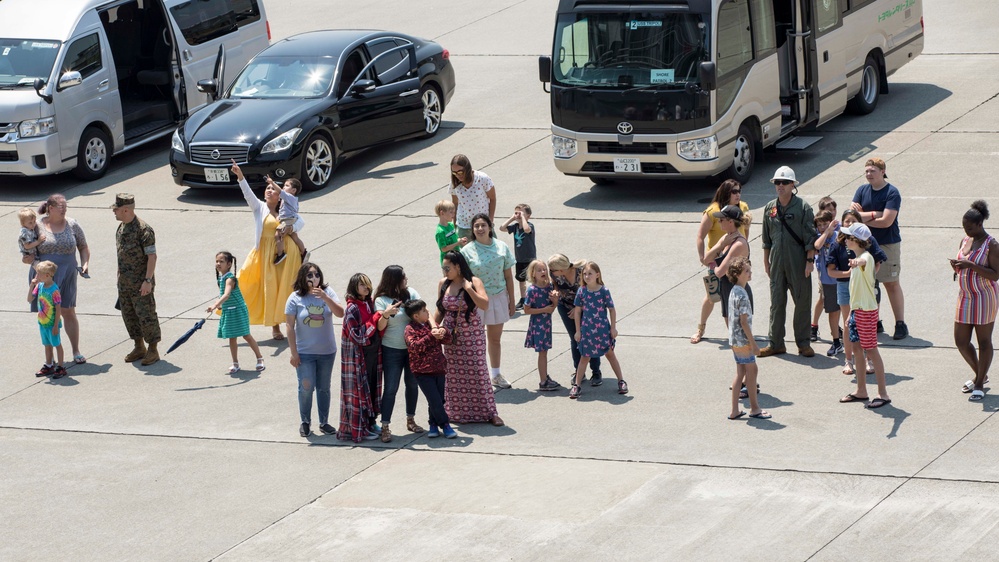 Marines Depart MCAS Iwakuni Aboard USS Tripoli