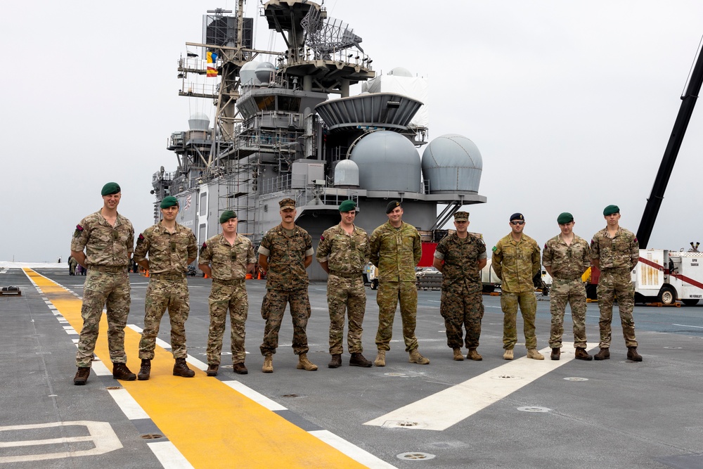 Royal Marines Visit