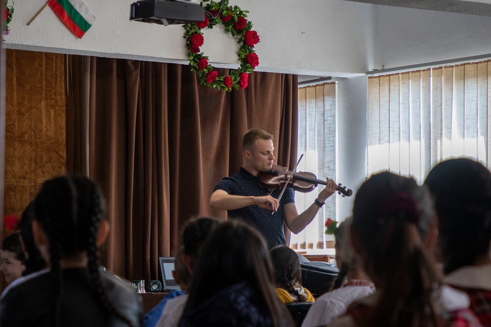 U.S. Army Civil Affairs Team visits Georgi Rakovski Primary School, Bulgaria