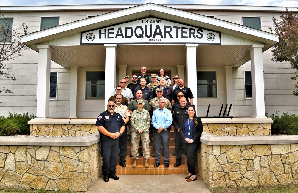 Fort McCoy hosts May 2022 Community Leader Engagement for local law enforcement, civic leaders