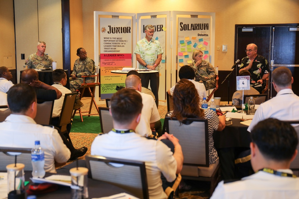 Soldiers, partners openly share ideas in Indo-Pacific solarium