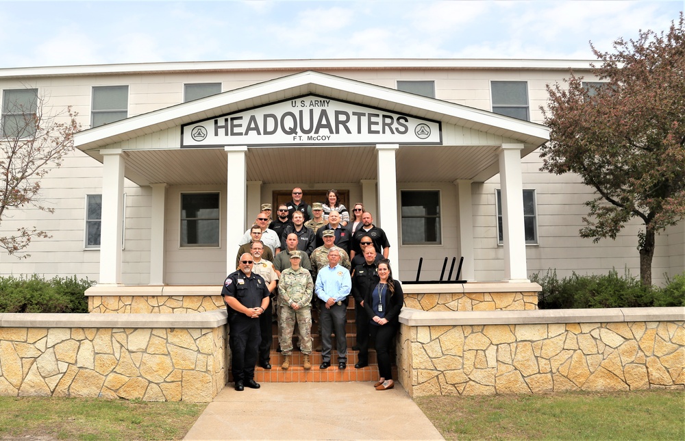 Fort McCoy hosts May 2022 Community Leader Engagement for local law enforcement, civic leaders