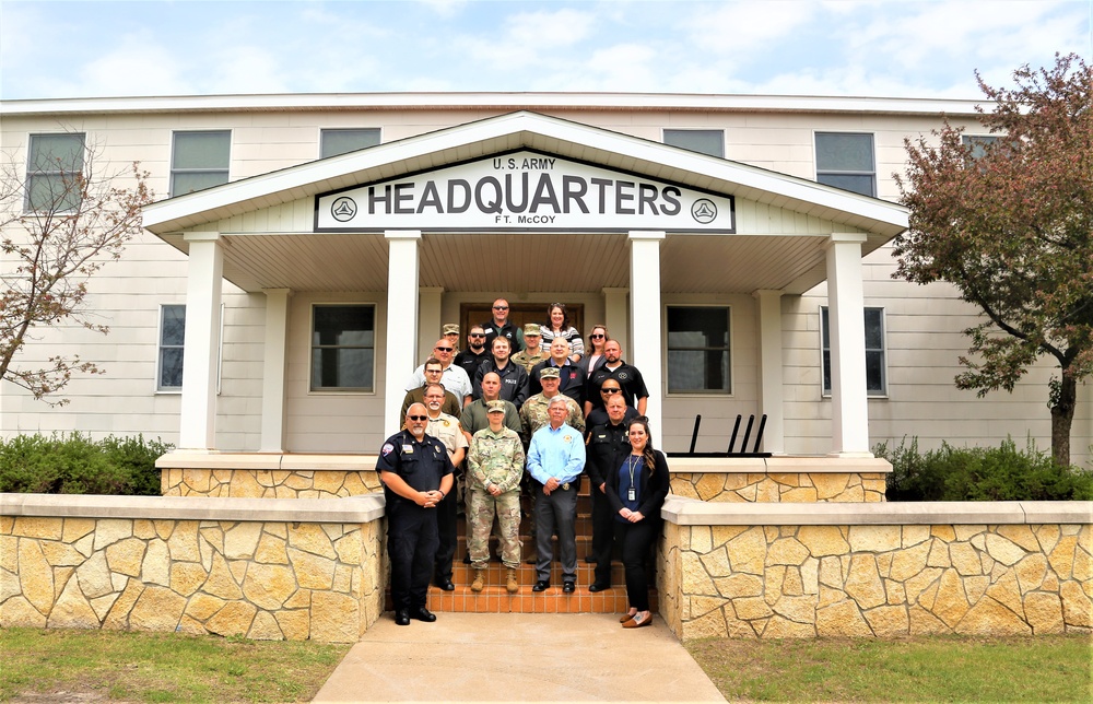 Fort McCoy hosts May 2022 Community Leader Engagement for local law enforcement, civic leaders