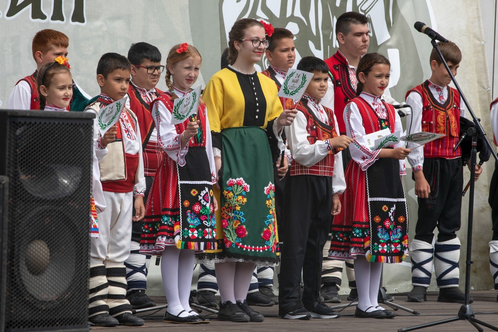 U.S. Army Civil Affairs Team Attends Culture and Literacy Day Celebration in Bulgaria