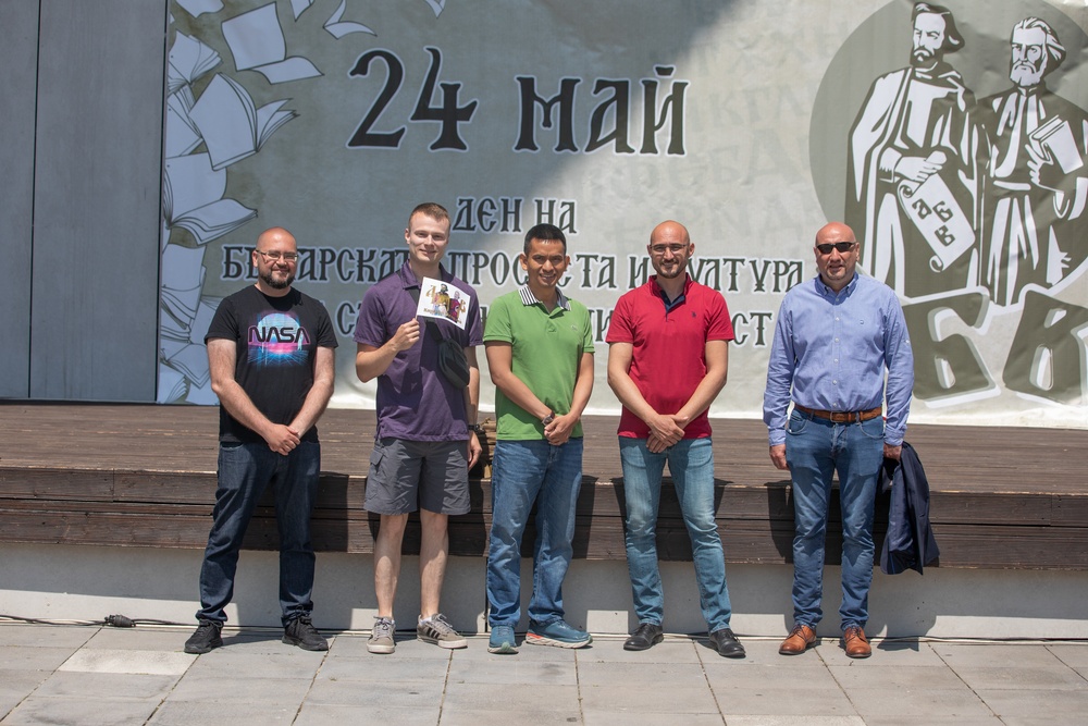 U.S. Army Civil Affairs Team Attends Culture and Literacy Day Celebration in Bulgaria