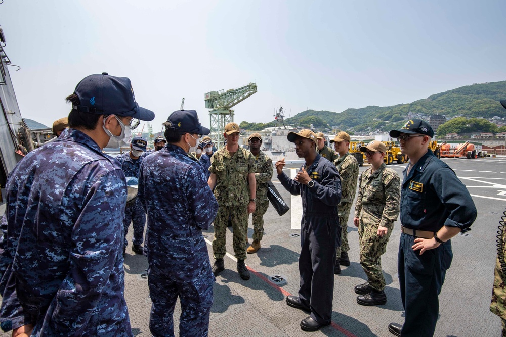 CFAS Fleet Week Japan 2022 Ship Tours