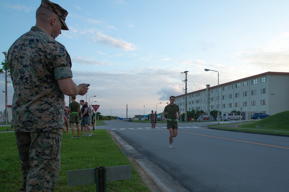 3d Marine Division Squad Competition: PFT