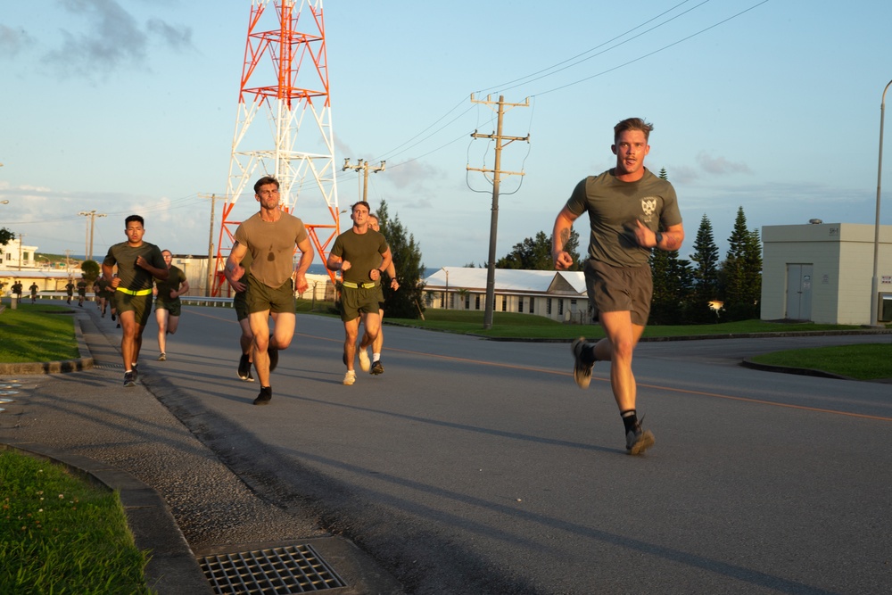 3d Marine Division Squad Competition: PFT