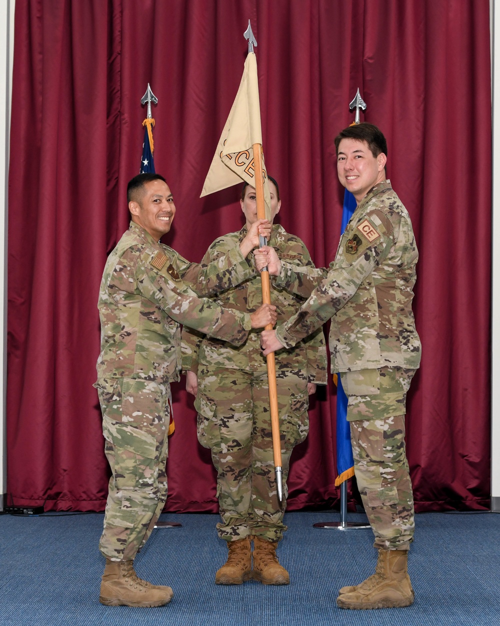 380th ECES receives new leadership