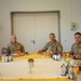 U.S. Army Europe and Africa’s Command Sergeant Majors meet with Soldiers for luncheon