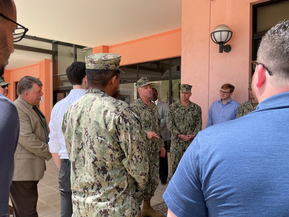 Rear Adm. Gray, CNREURAFCENT bids NAVFAC Farewell