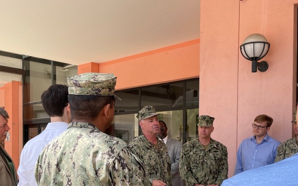 Rear Adm. Gray, CNREURAFCENT bids NAVFAC Farewell