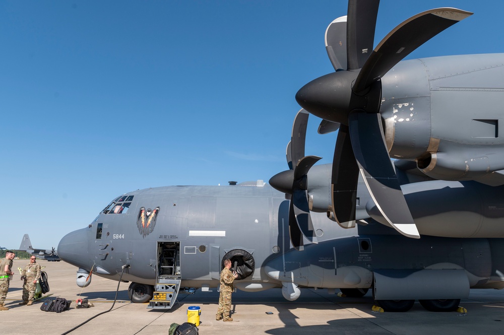 4 SOS Aircrew Participates in Training Sortie on AC-130J