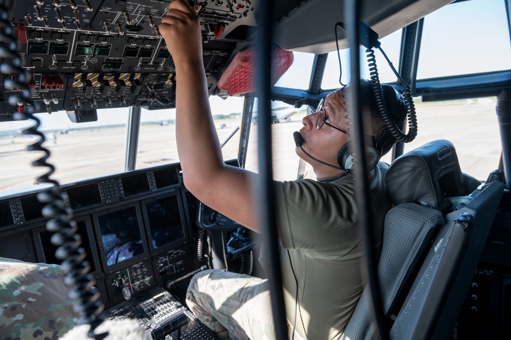 4 SOS Aircrew Participates in Training Sortie on AC-130J