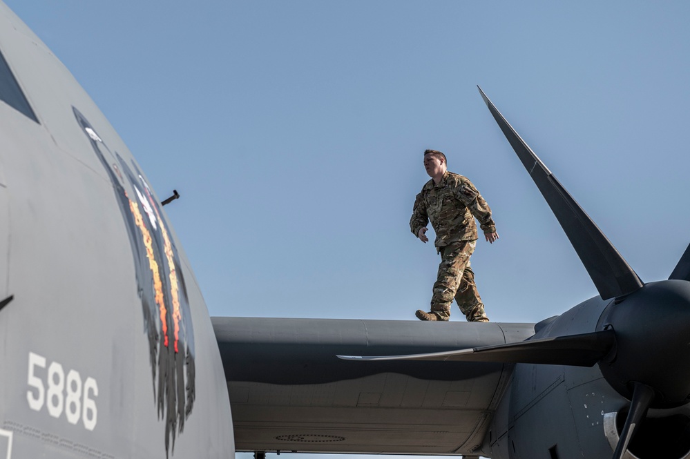 4 SOS Aircrew Participates in Training Sortie on AC-130J