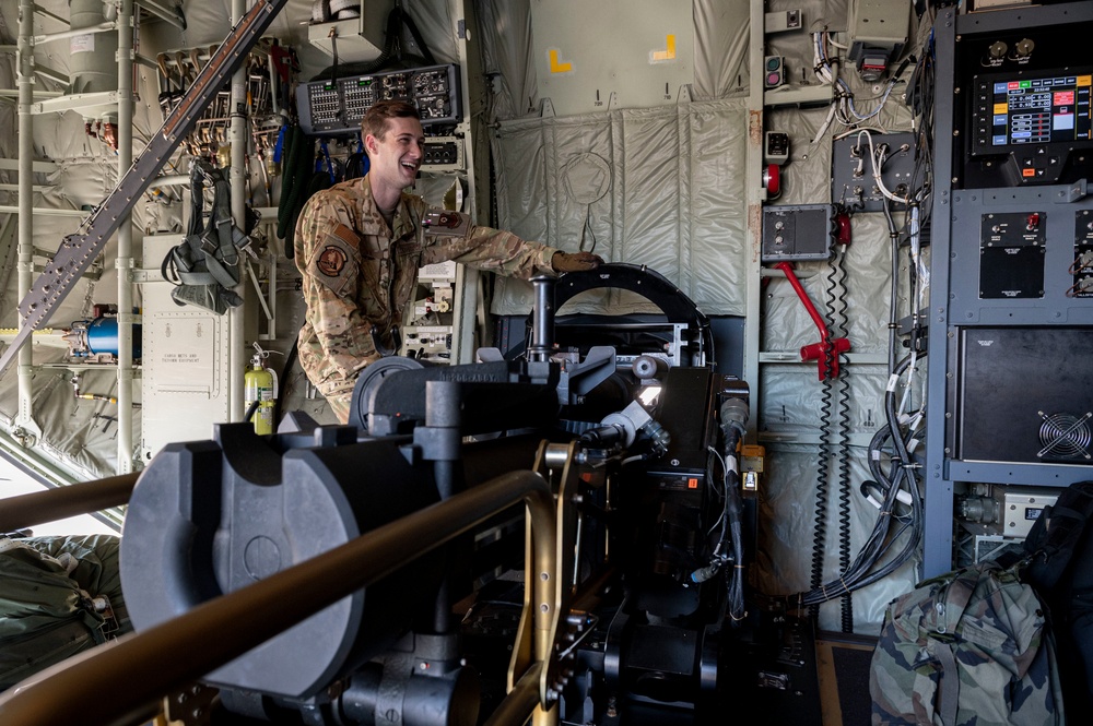 4 SOS Aircrew Participates in Training Sortie on AC-130J