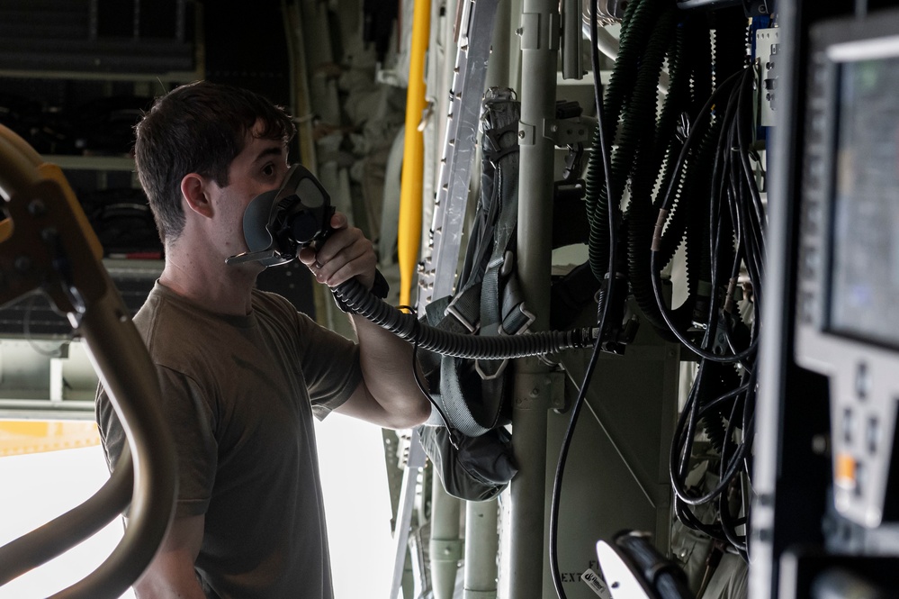 4 SOS Aircrew Participates in Training Sortie on AC-130J