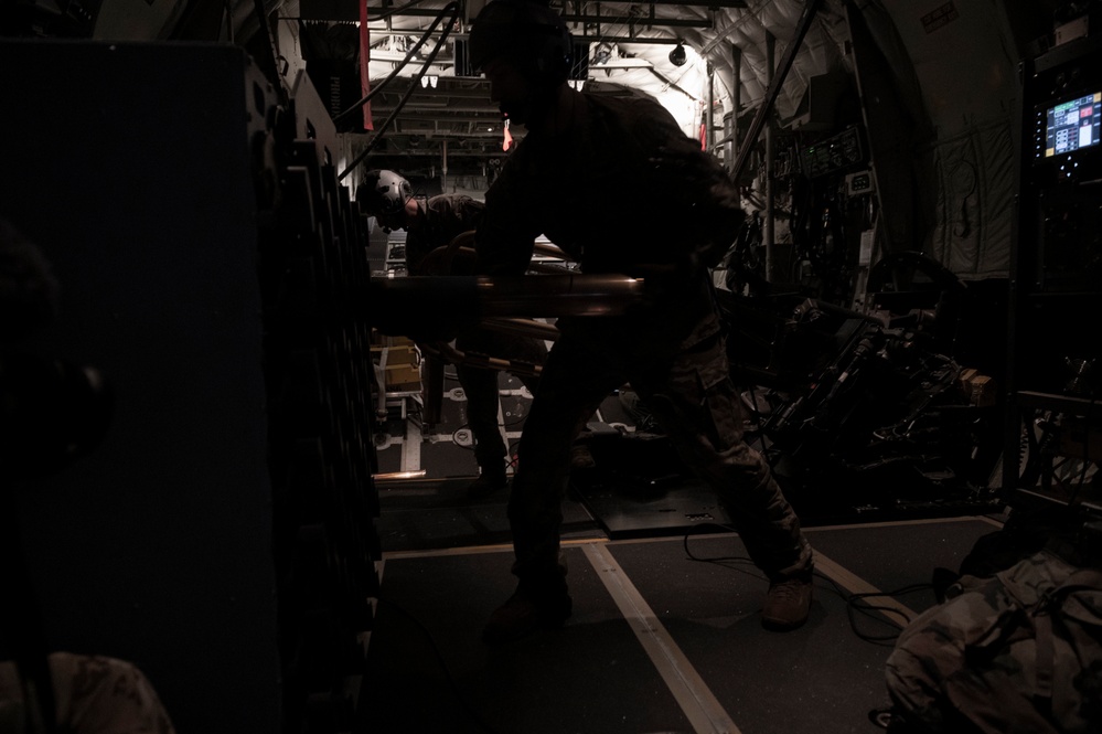 4 SOS Aircrew Participates in Training Sortie on AC-130J