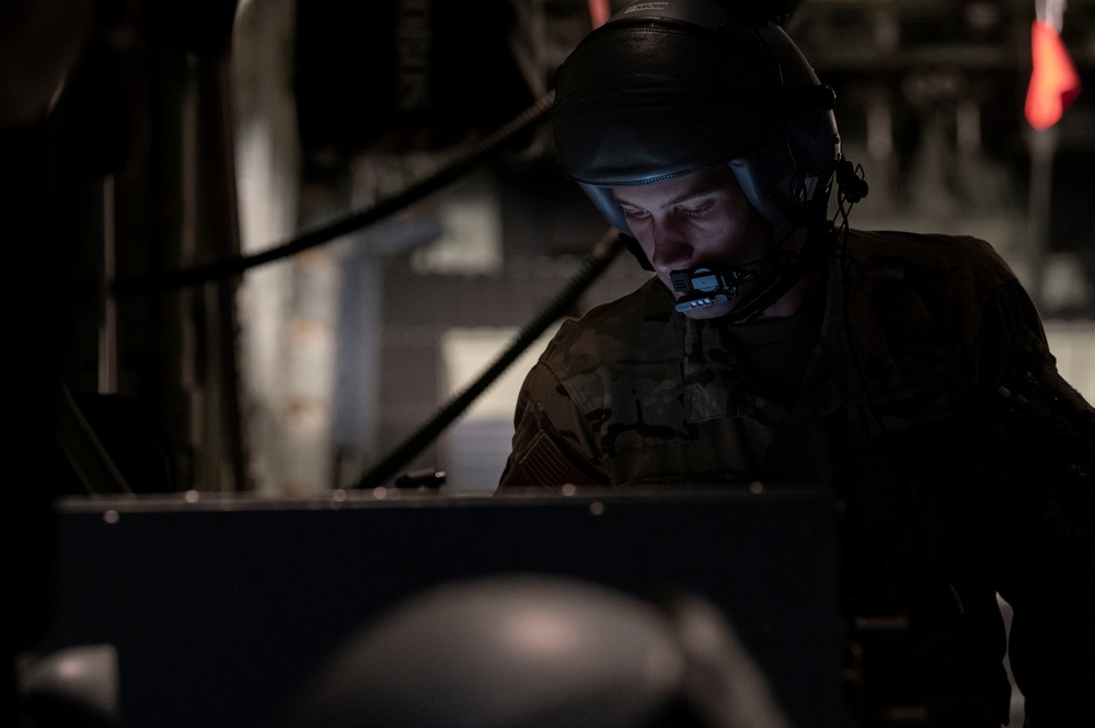 4 SOS Aircrew Participates in Training Sortie on AC-130J