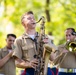 U.S. Marine Corps Band Performs During LAFW