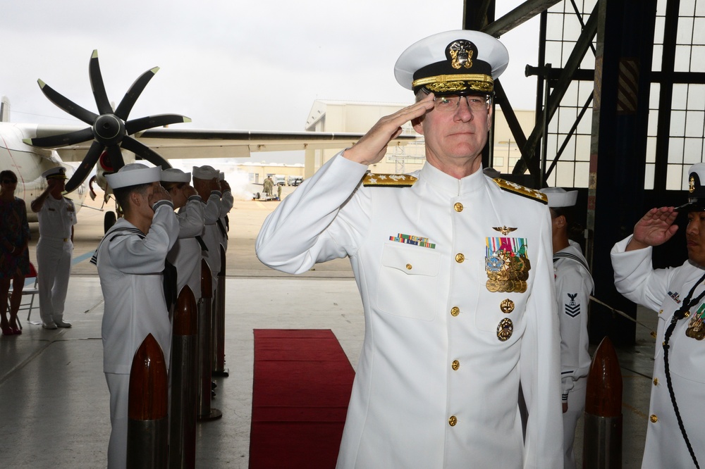 CNRSW Holds Change of Command