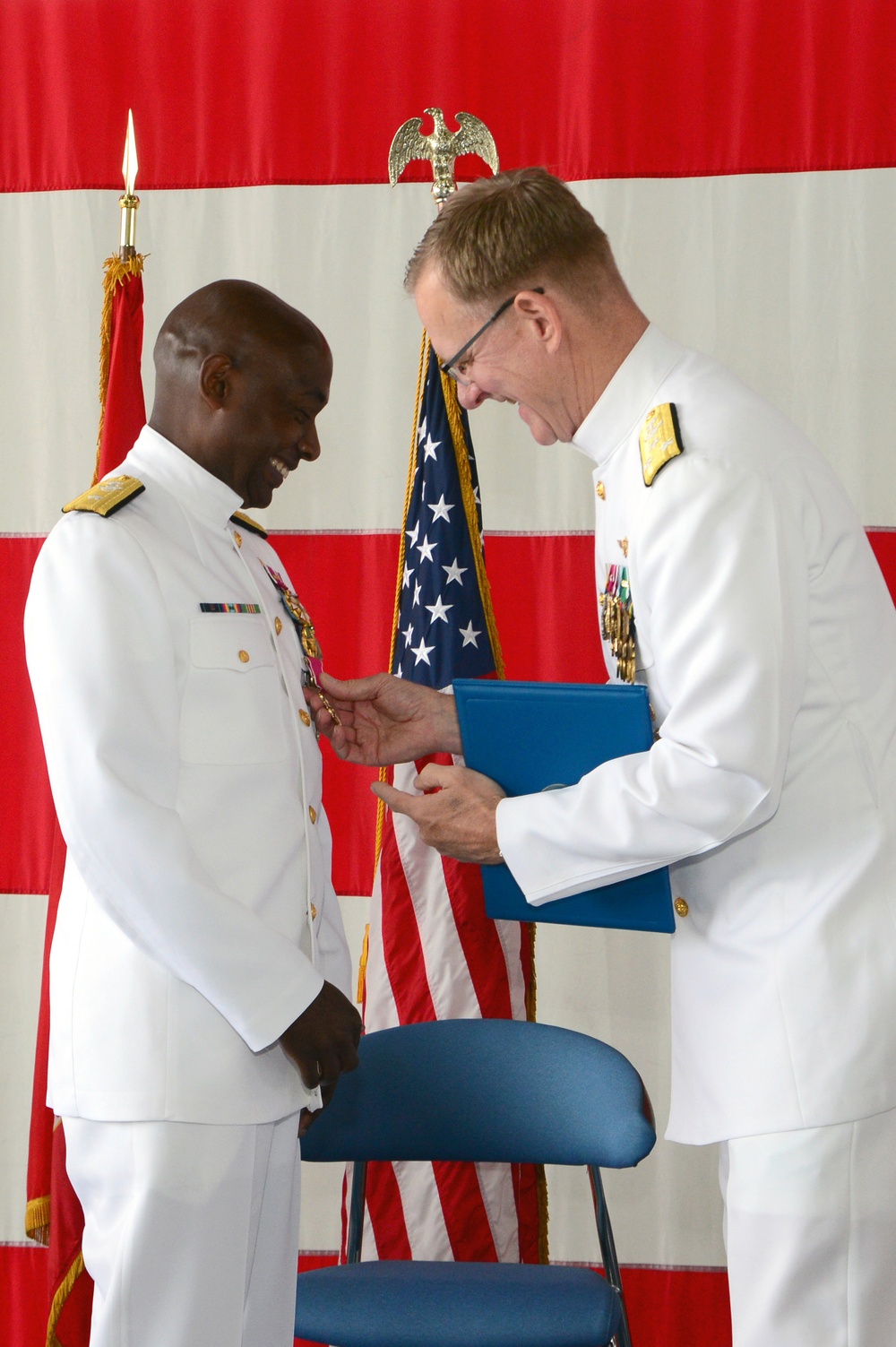 CNRSW Holds Change of Command