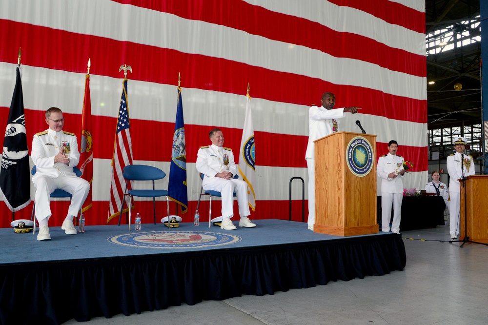 CNRSW Holds Change of Command