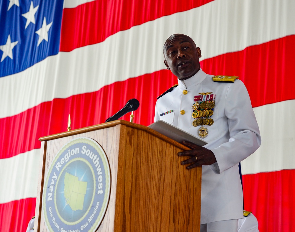 CNRSW Holds Change of Command