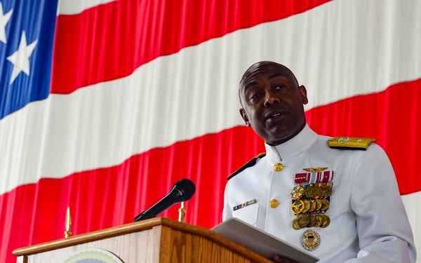CNRSW Holds Change of Command