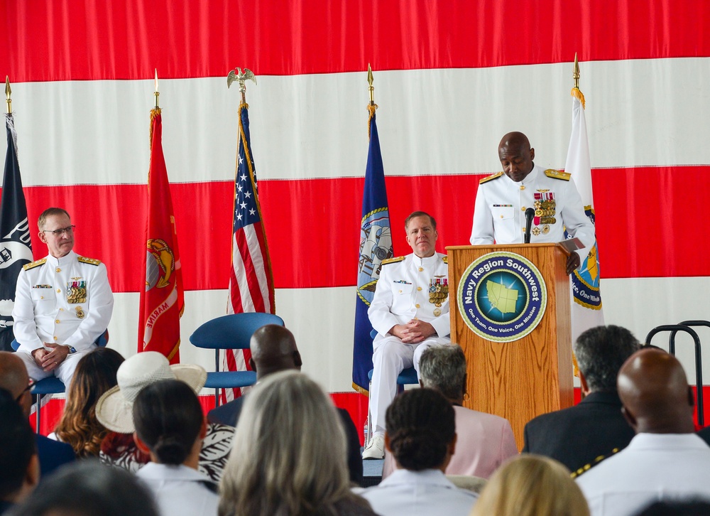 CNRSW Holds Change of Command