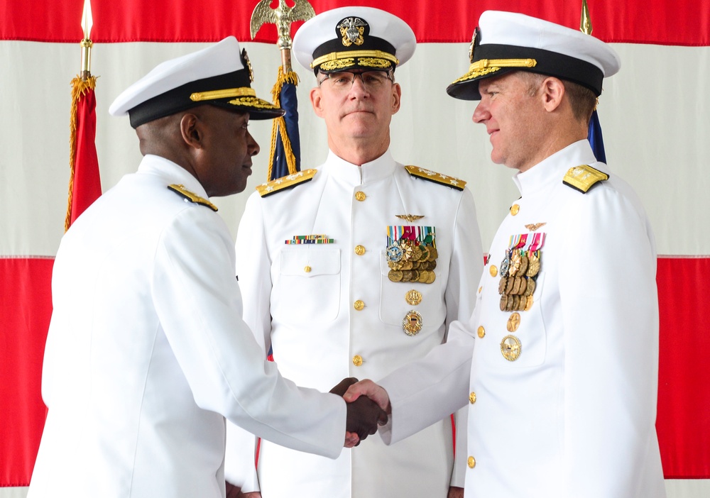 CNRSW Holds Change of Command