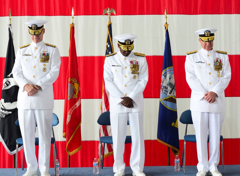 CNRSW Holds Change of Command