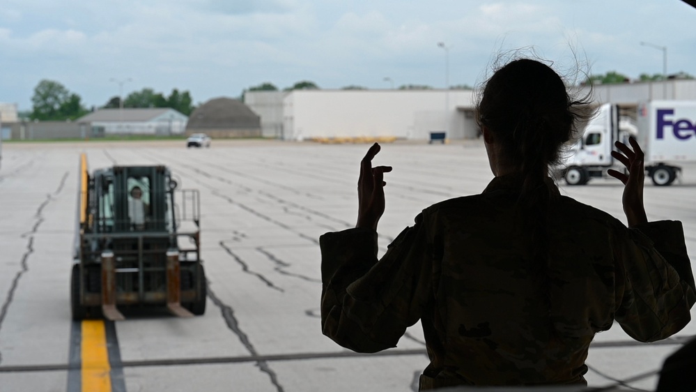 521st AMOW, Total Force aircrew deliver first Operation Fly Formula delivery