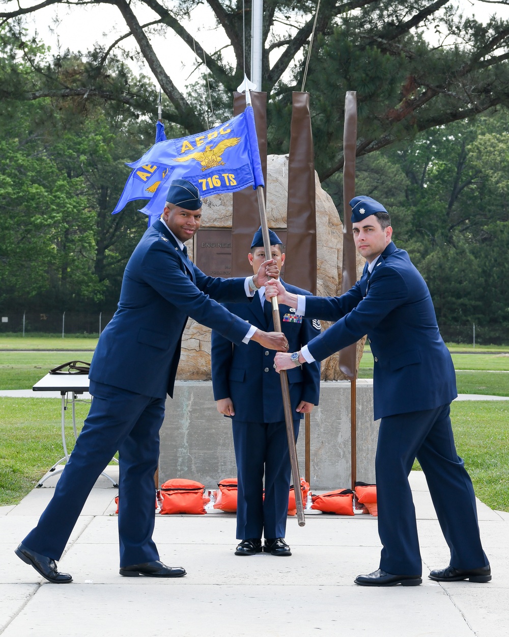 804th Test Group, four squadrons activate at Arnold AFB