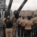 Reenlistment ceremony aboard Battleship Wisconsin