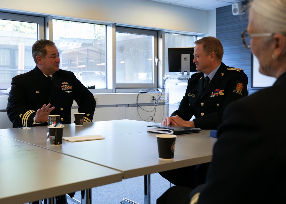 Meeting with Chief of Police Oslo